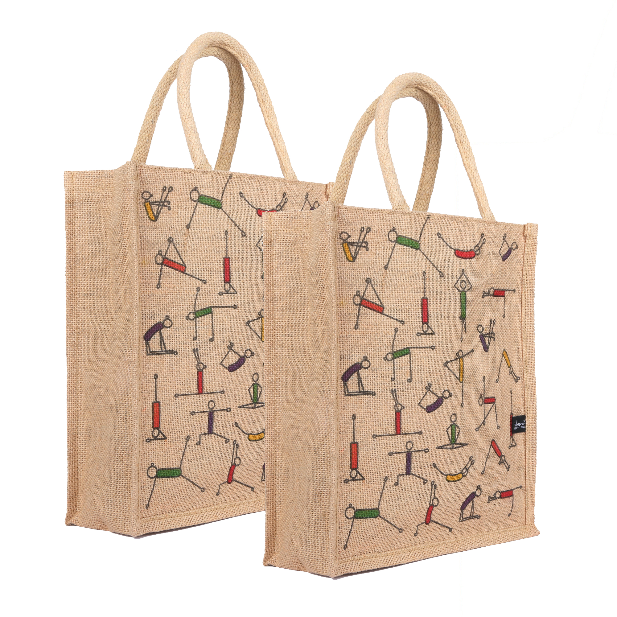 Buy CAMPIO Warli Print Premium Jute Bag File Folders for Certificates and  Important Document, Conference, Organizer with Handel Online at Best Prices  in India - JioMart.
